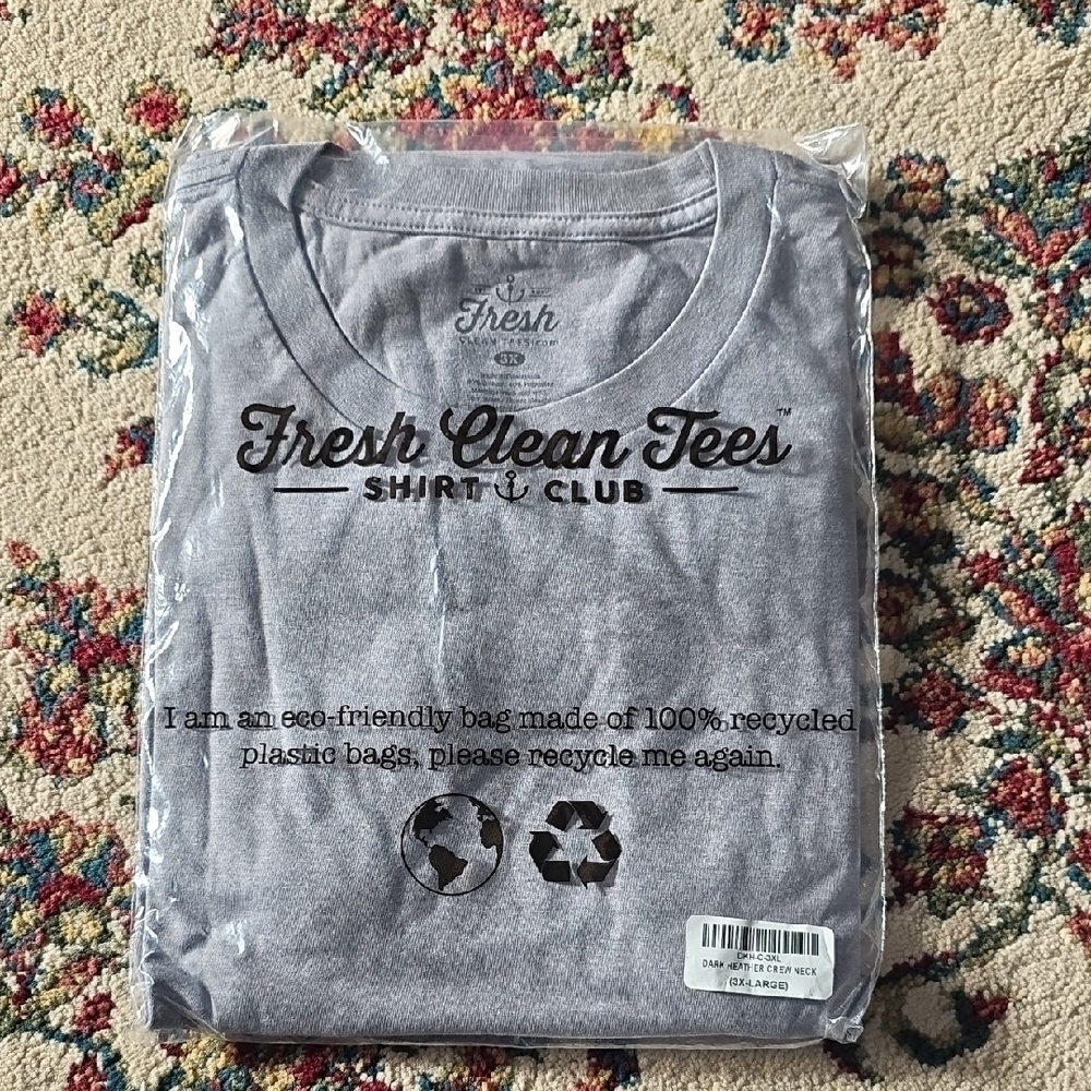 Fresh Clean Tees Gray T-Shirt